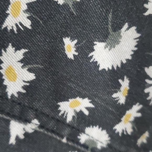 Daisey Overall Dress Womens Size Juniors Size Large 11 13 Floral No Boundaries - Picture 10 of 11